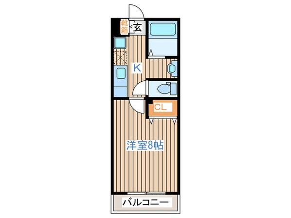 ソレイユパルク14番館の物件間取画像